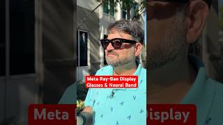 First Look: Meta Ray-Ban Display Glasses and Neural Band | #metaconnect2025