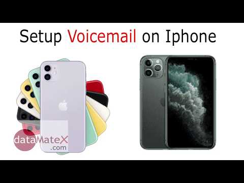 IPhone voicemail setup on regular or Pro Max