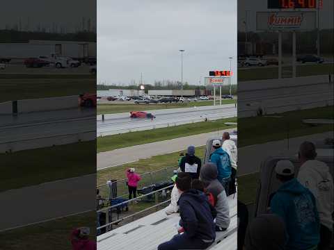 Lamborghini Huracan crashed into the wall!? #lamborghini #Huracan #turbo #crash #boosted #gtr #race