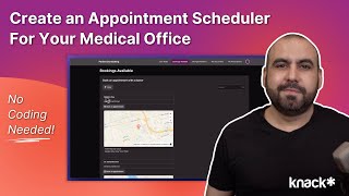 Create a Patient Scheduling App - No Coding Necessary!
