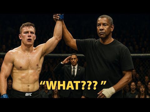 Denzel Washington Silences Young UFC Star — What He Did Left the Crowd in Shock