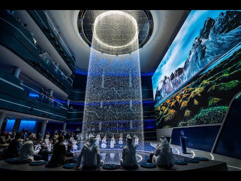 DP world pavallion Spectacular water fall view I Alfn and Alna