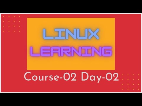 LinuxLearning Course 02 Day 01