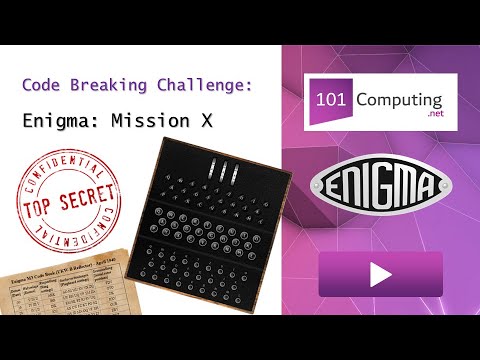 Enigma - Code Breaking Challenge | 101Computing.net