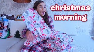 CHRISTMAS MORNING OPENING PRESENTS!