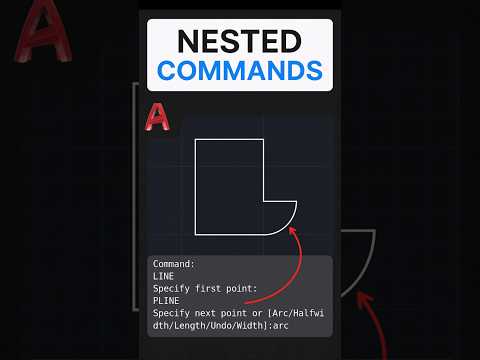 AutoCAD Trick: Use Nested Commands Like a Pro!
