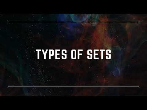 TYPES OF SETS