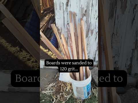 From Junk Boards to Upcycled Window Trim