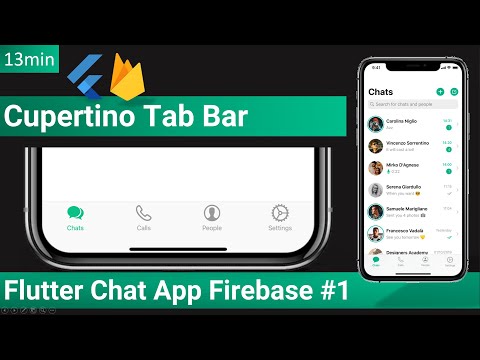 Easy Flutter Tab Bar - Flutter Chat App Firebase #1