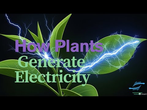 How Plants Generate Electricity | The Hidden Power of Nature #automobile #facts #tech