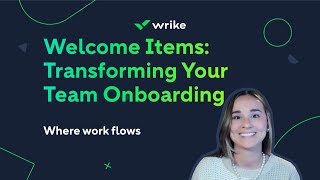 Welcome Items: Transforming Your Team Onboarding