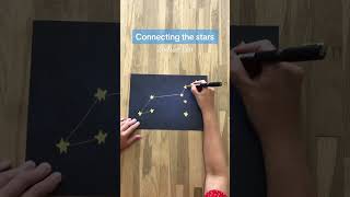 Grab some paper and a pen! Connect the stars and draw the constellation Leo with us ♌