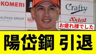 【引退や】陽岱鋼 引退【プロ野球反応集】