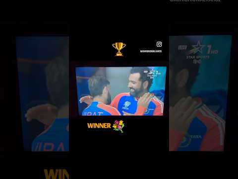 T20worldcup 24 🏆🇮🇳winner🎉🌈#t20worldcup2024#teamindia#indiancricket#kingkohli#hitmanrohitsharma