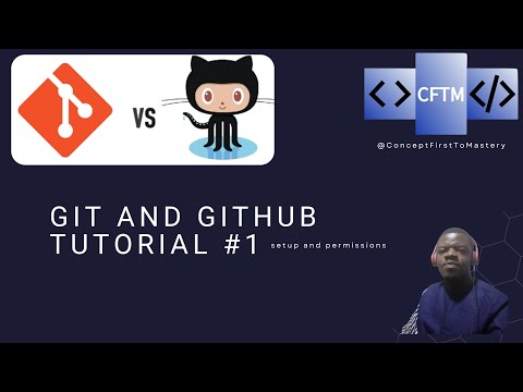 Git & GitHub Tutorial Part 1 | Setup, SSH Permissions & Management