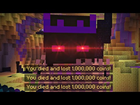 entering THE END... endermites suck btw [ Hypixel Skyblock]