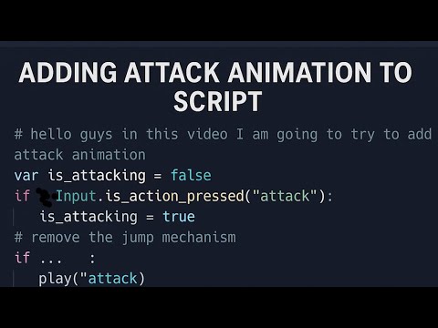 Failed to Add Attack Animation | Debugging in Game Development