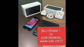 Unboxing dan Review Iphone 7 32 Gb Matte Black dari Kino Phonesell #unboxing #iphone #bekas #kino