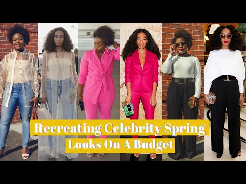 Recreating Celebrity Spring Looks On A budget: 3 Solange Knowles Looks For Under £50.
