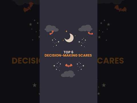 6 decision-making scares we do our best to look out for—both on Halloween & year-round! 🎃🍬🍭