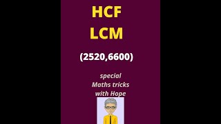 #hcf #lcm#maths #mathslearning #mathtricksforfastcalculations #hcflcm #numerical #grade9