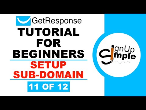 Linking A Subdomain To A Landing Page In GetResponse