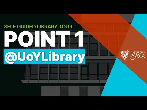 Point 1: Self-Guided Library Tour | Welcome to the library!