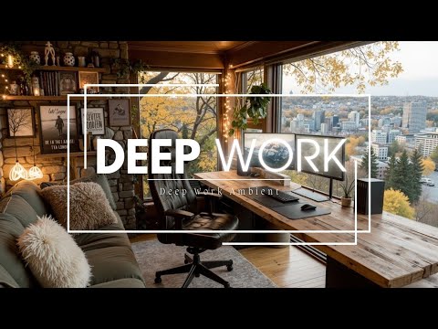 Deep Work Ambient 🎧 Relaxing Chillout Music for Study & Focus