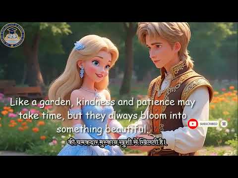 The Secret Garden of Cinderella | Story for Kids| Cinderella’s Lesson of Patience and Kindness