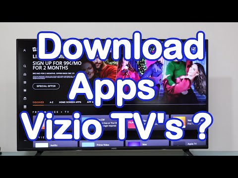 Vizio Smart TVs: How To Download Apps?