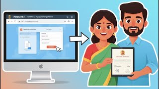 “Marriage Certificate Online Download செய்வது எப்படி? | TN REGINET Tamil”
