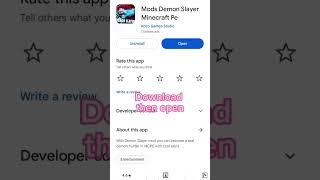Download Kimetsu No Yaiba Addon For MCPE #minecraft #demonslayer #download #tutorial #subscribe#fyp
