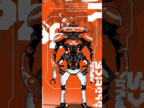 RFWK Robotics - 06 #motiondesign #graphicdesign #graphisme #mecha #manga #characterdesign #robot