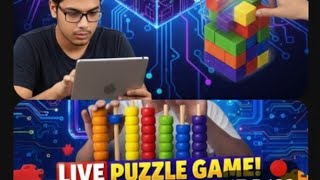Live Puzzle Game Challenge! 🧩