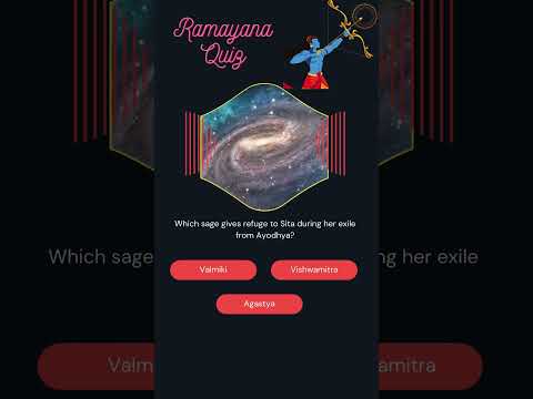 Ramayana Quiz - Know your Epics series
