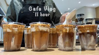 Cafe Vlog 11 Hours |❄️🍦Café Vlog Compilation for the Golden Holiday🍦❄️