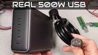 UGREEN 500 watt USB charger Tested and Compared