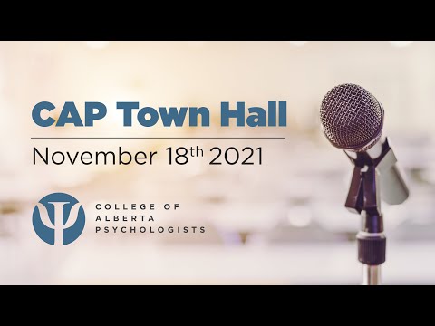 CAP Town Hall Recording November 18, 2021