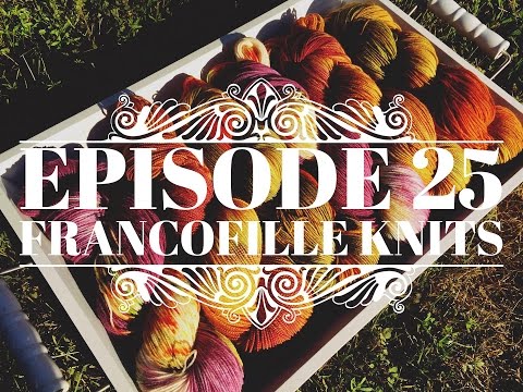 francofille knits episode 25: upstaged by furry costars