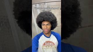 I Hate The Texture of Locs #afro #curlyhair #naturalhair #blackhair #fro #hairstyles #curls #hair