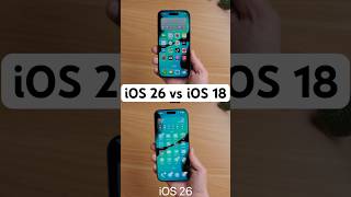 iOS 26 vs iOS 18!