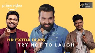 Try not to laugh | Bass Kar Bassi, Tathastu, Comicstaan | Prime Video India