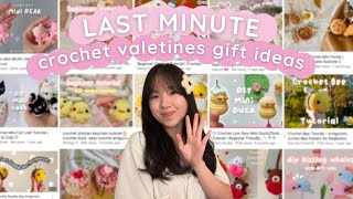 🧸💗LAST MINUTE crochet valentines gift idea | DIY gift idea for valentines