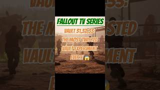 Vault 31,32,33: The Most TWISTED Vault Experiment EVER?! 😱 #Fallout #Vault33 #Vault32 #Vault31