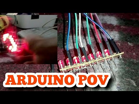 Arduino Propeller Display | Arduino pov display