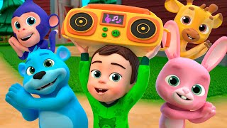 A Ram Sam Sam with Animal Friends | Baby songs | Nursery Rhymes & Kids Songs