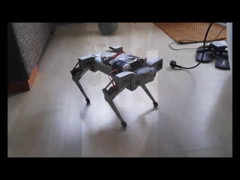 DIY quadruped robot