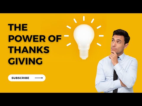 Thanks Giving Is More Than Just a Holiday
