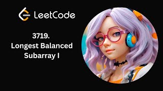 LeetCode 3719 | Longest Balanced Subarray I | Daily LeetCode | Day 41/365 | C++ Solution