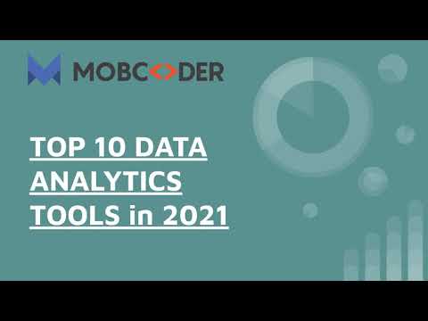 TOP 10 DATA ANALYTICS TOOLS in 2021